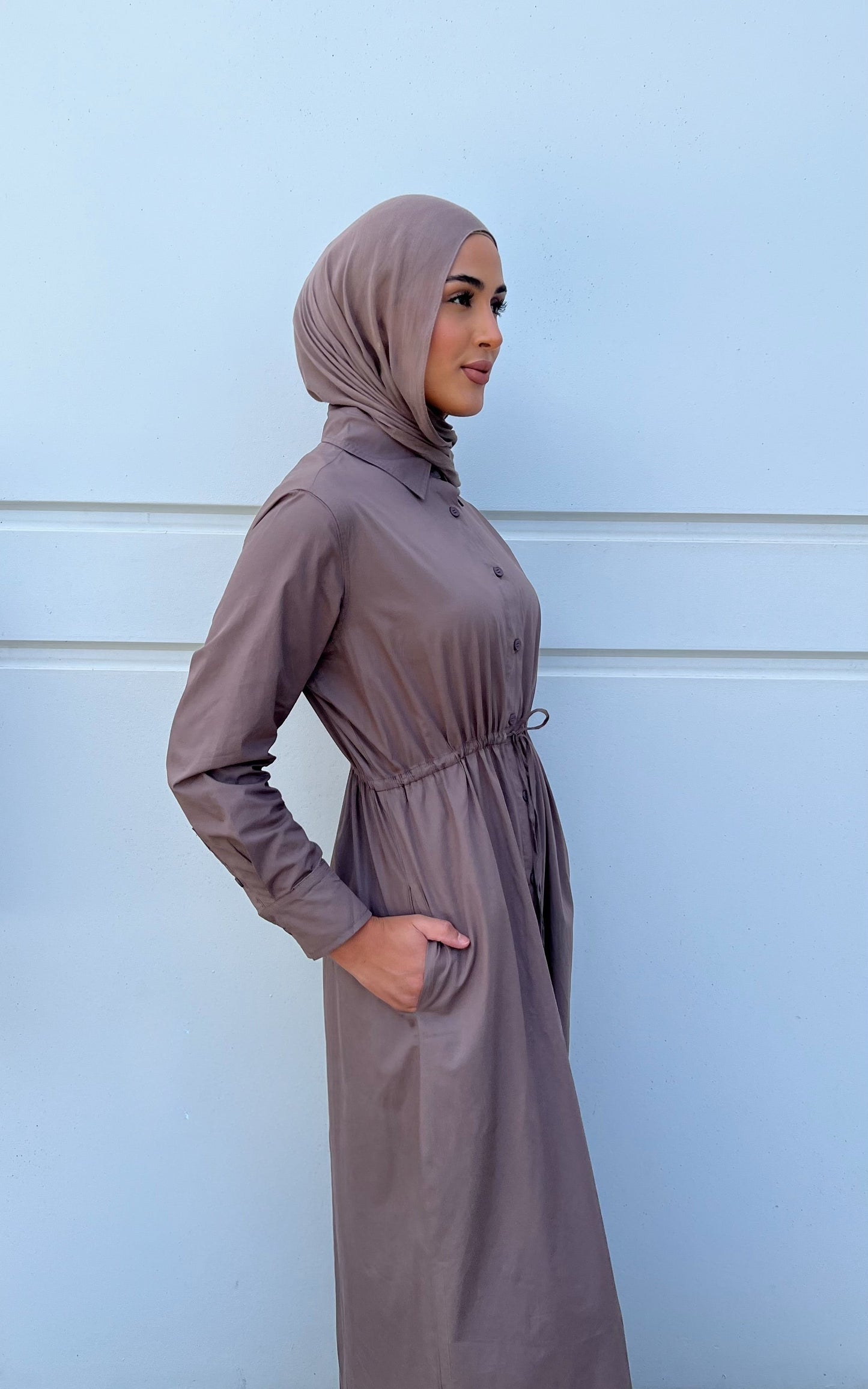DUSK SHIRT DRESS