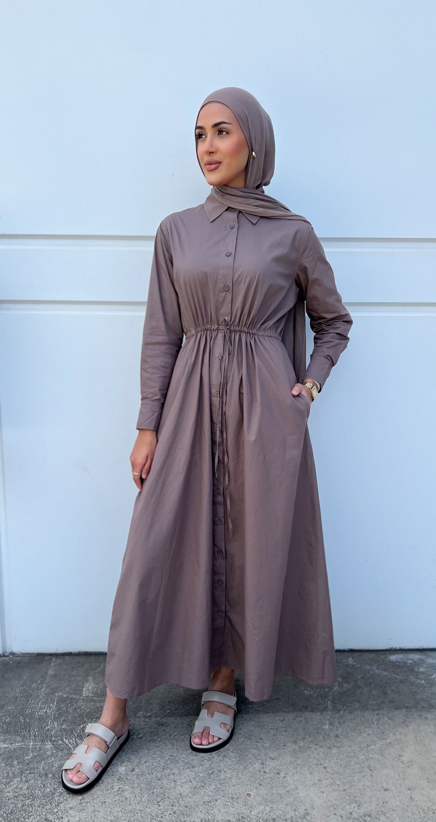 DUSK SHIRT DRESS
